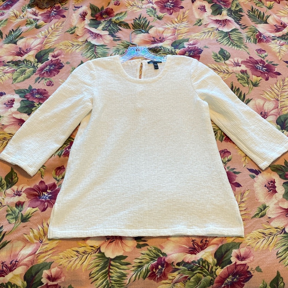 Eileen Fisher White Blouse